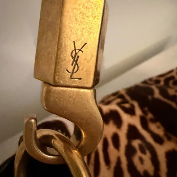 YSL Roady Sac Hobo Bag- Leopard - Picture 3 of 9